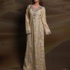 Sandy White Traditional Jalabya for Women