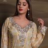 Sandy White Traditional Jalabya for Women - Image 3