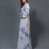 Multi White Traditional Jalabya for Women - Image 3
